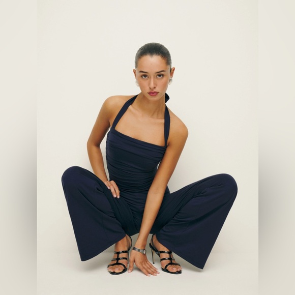 Reformation Izzy Knit Jumpsuit NWT M - Picture 3 of 4